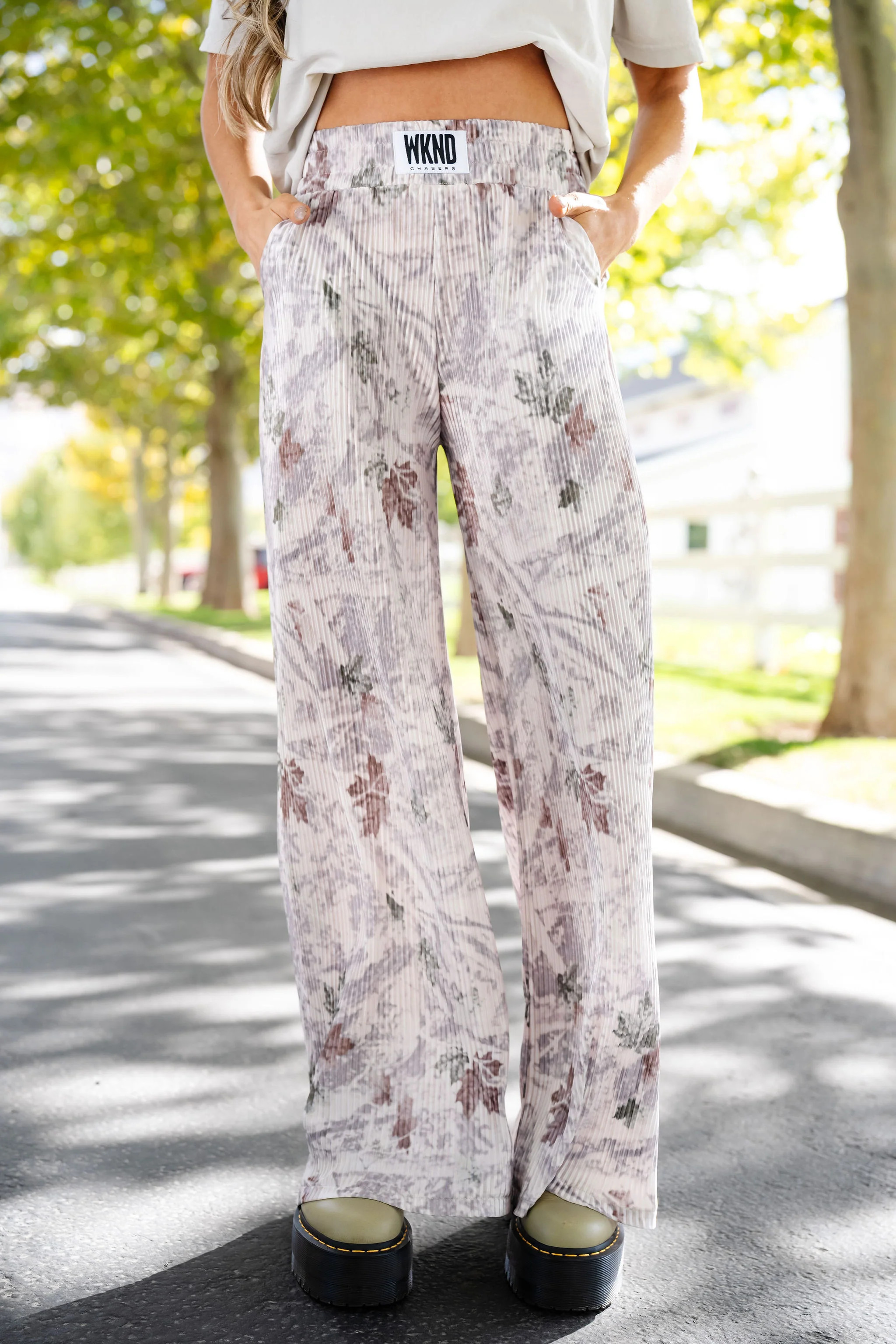 Wild WKND Camo Plisse Pants | WKNDchasers