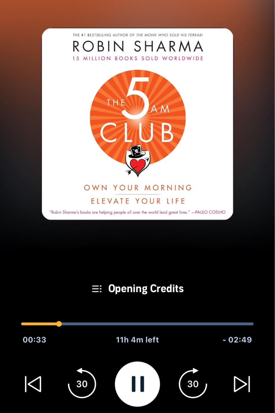 If you are looking to elevate your life and morning routine… this is the book for you! 

Become part of the 5am club! Also check out amazons audible app! It’s becoming my new obsession! 

#LTKHome #LTKFindsUnder50