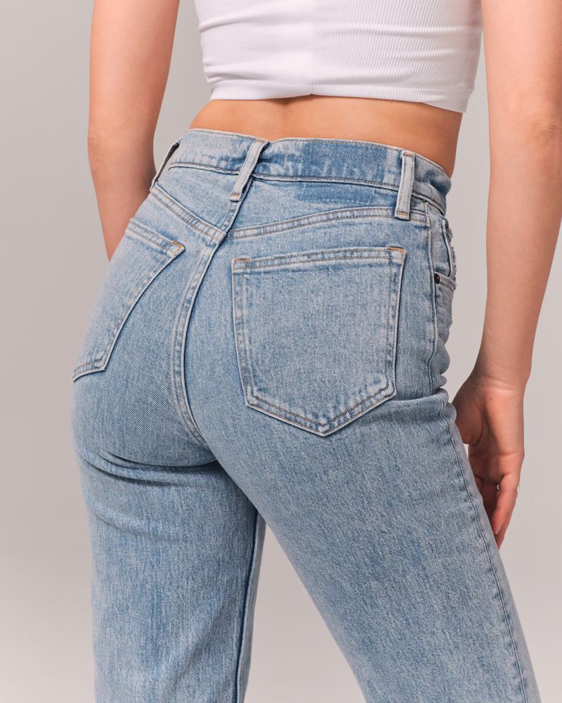 Ultra High Rise 90s Straight Jean | Abercrombie & Fitch (US)