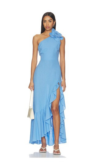 Yumi Kim Rocky Maxi Dress in Blue. - size XL | Revolve Clothing (Global)