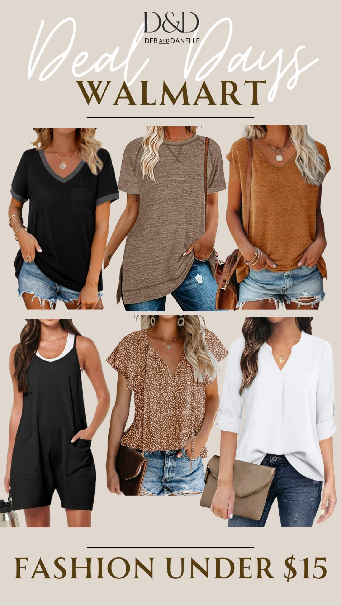 Here are some great Fashion Finds under $15 from the Walmart Deal Days sale! All of these have neutral color options to choose from.

#LTKSaleAlert #LTKMidsize #LTKSummerSales