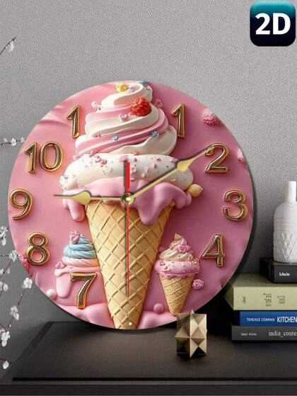 🍦⏰ Sweeten up your space with this adorable ice cream wall clock! 🍓💗
If you love fun, whimsical home decor, this ice cream-inspired clock is the perfect statement piece. The pastel pink design, gold accents, and dripping ice cream details make it look almost too cute to be real!
Perfect for adding a pop of personality to:
✨ Kitchens
✨ Coffee bars
✨ Dessert stations
✨ Kids' rooms
✨ Craft rooms
✨ Dorms & apartments
Because who says clocks have to be boring? 😍

#HomeDecor #CuteHomeDecor #KitchenDecor #WhimsicalDecor #PinkDecor #FunFinds #LTKHome #HomeInspiration #UniqueDecor #HomeFinds #IceCreamLover #DecorGoals #GirlyHomeDecor 

 