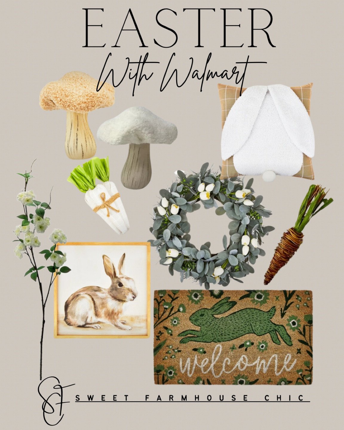 Adorable Easter Finds

I’m really loving the bunny picture (under $13) and the cute bunny doormat♥️

Sherpa mushrooms, white cherry blossom stems, white tulip wreath, grapevine carrot, fabric carrots, bunny doormat, Sherpa bunny pillow, bunny wall art



#LTKsalealert #LTKhome #LTKSeasonal