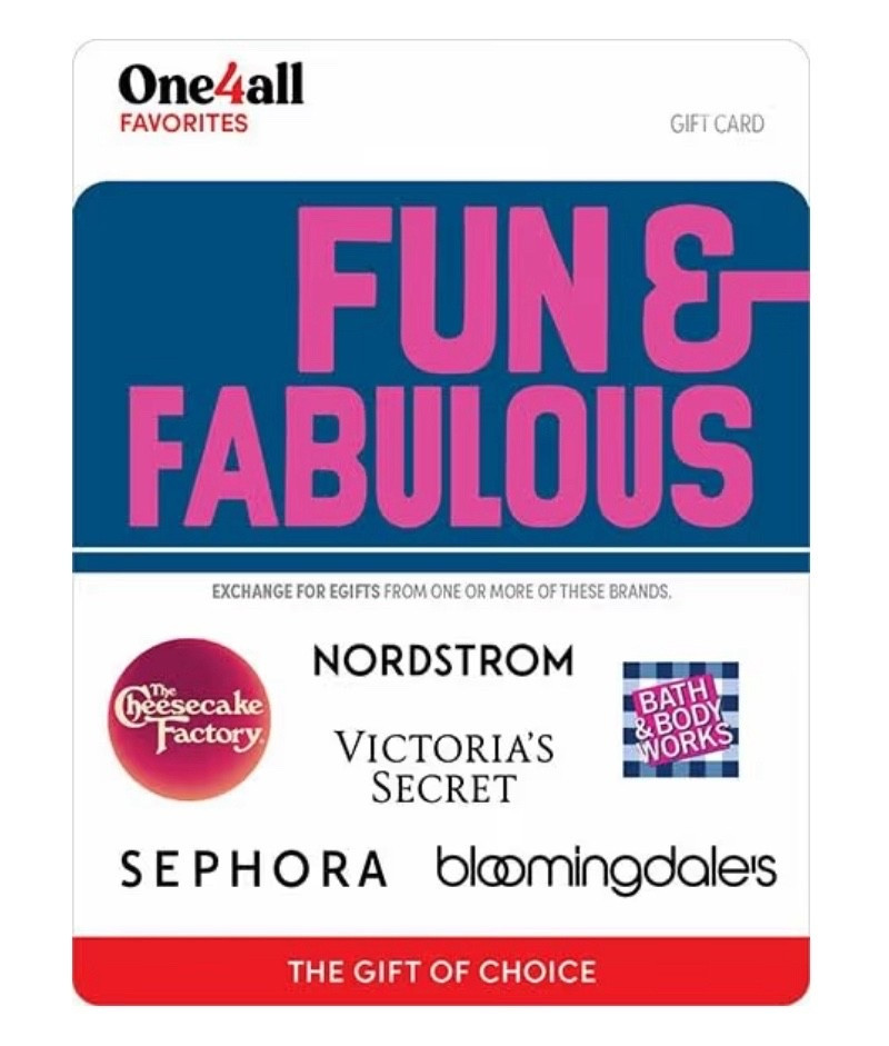Amazon has the hard to find Fun & Fabulous $50 Gift Card for $42.50 on Lightning Deal right now!! Simply love the options included in this gift card - so much versatility at a variety of popular restaurants and retailers. Ships quickly also and will arrive before Christmas! 

#LTKBeauty #LTKGiftGuide #LTKFindsUnder50