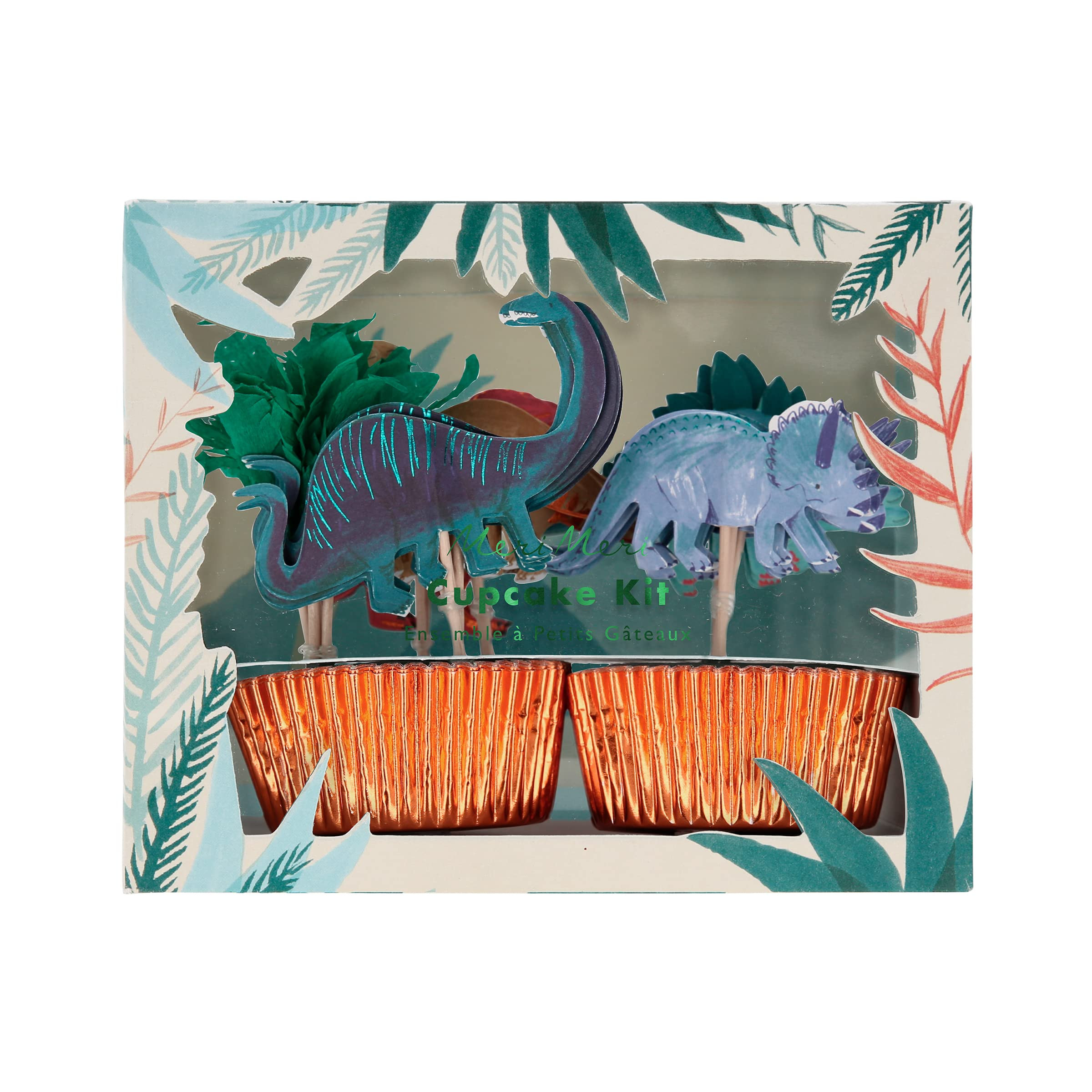 Meri Meri Dinosaur Kingdom Cupcake Kit (Pack of 24) | Amazon (US)