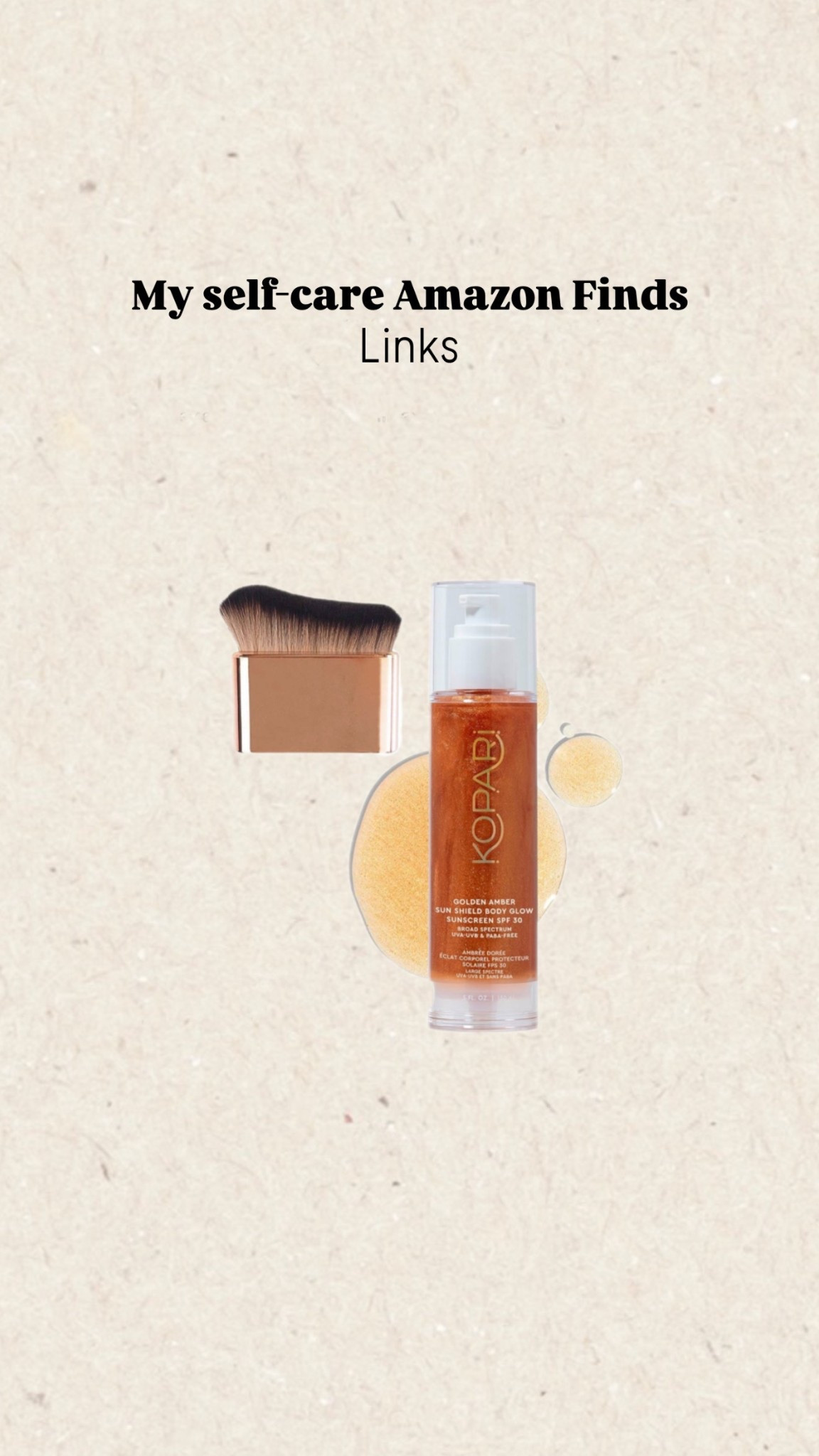 aceite para el cuerpo con brillo✨ #glow #skin 

#LTKgrwm #LTKselfcare #LTKActive