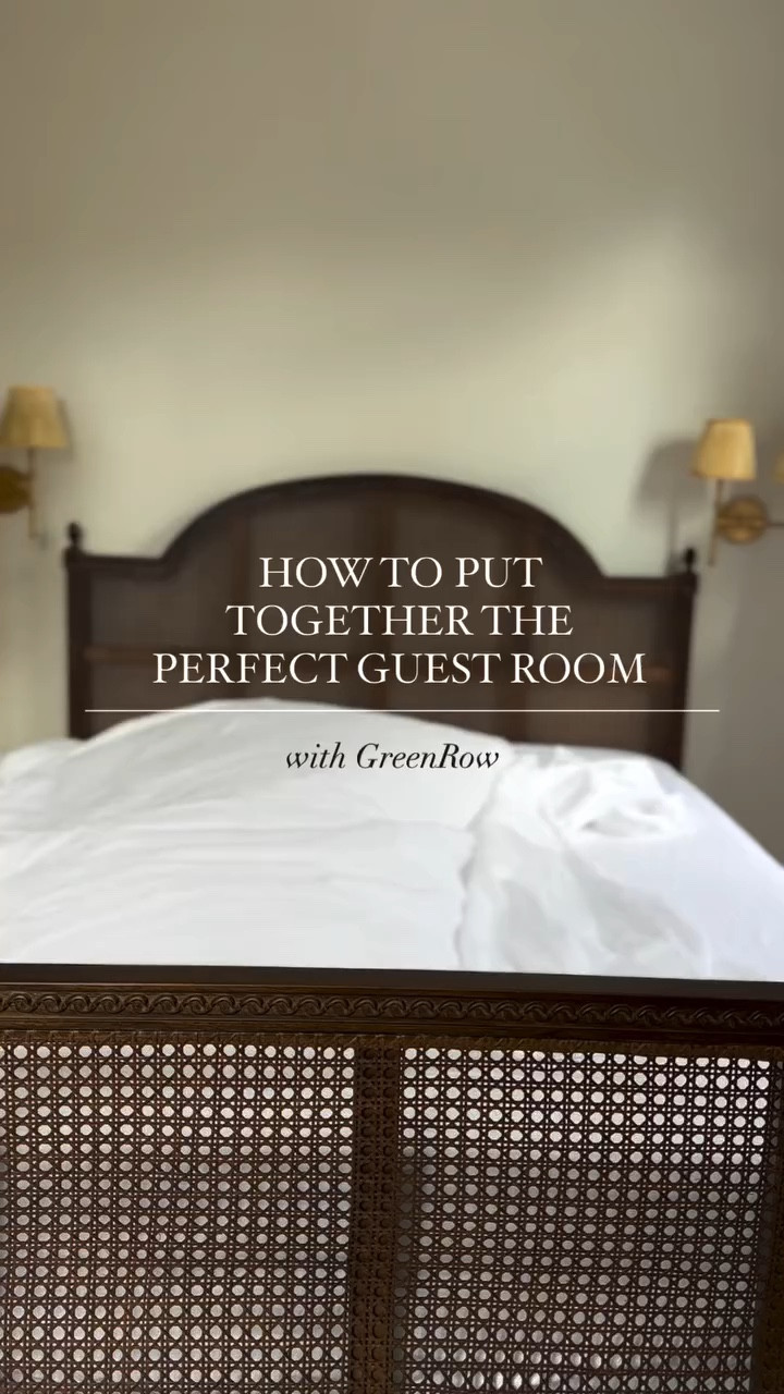Guest Room Reveal! ✨

With the holidays coming up we knew we needed to get our guest room in order, it’s always a time when we’re hosting friends and family and want our home to be a comfortable place for them to stay. 

@greenrow has such a perfectly curated collection of beautiful and sustainable furniture and linens, so we knew they had everything we needed to furnish this cozy guest room. 

This gorgeous bed frame is 100% FSC® certified mango wood, and the cane detail is all handwoven. The 100% cotton sheets we chose are seriously the SOFTEST and most comfortable sheets we’ve ever owned, and they can easily be mistaken for vintage bedding. 

This room is now ready for all of our holiday guests, but it’s so good we might just have to steal it for ourselves!

#guestroom #holidayhosting #greenrow #vintagehome #homedecor #gifted