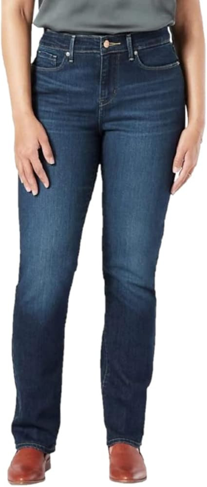 Signature by Levi Strauss & Co Women's Modern Straight Jeans | Amazon (US)