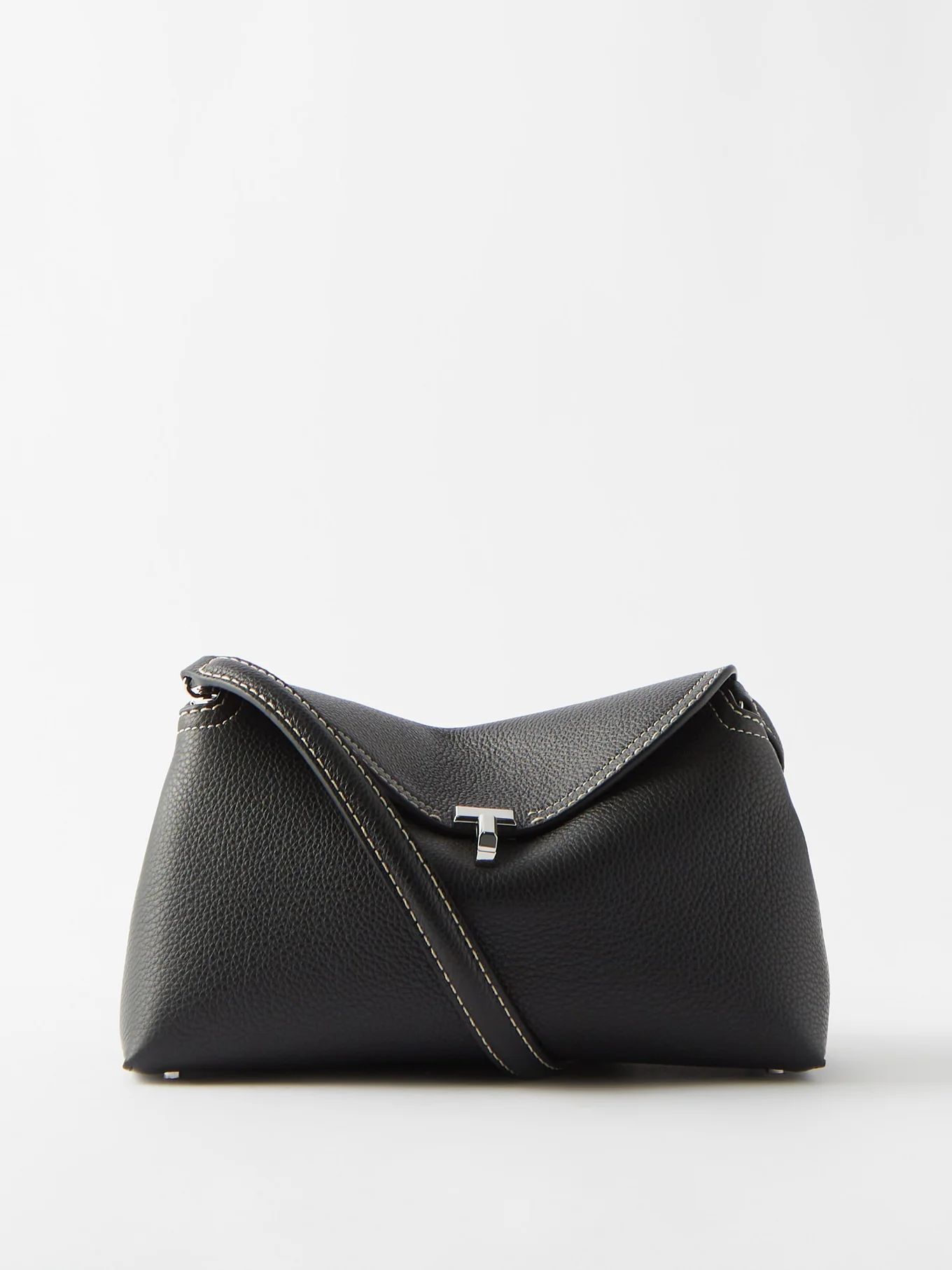 T-lock leather cross-body bag | Toteme | Matches (US)