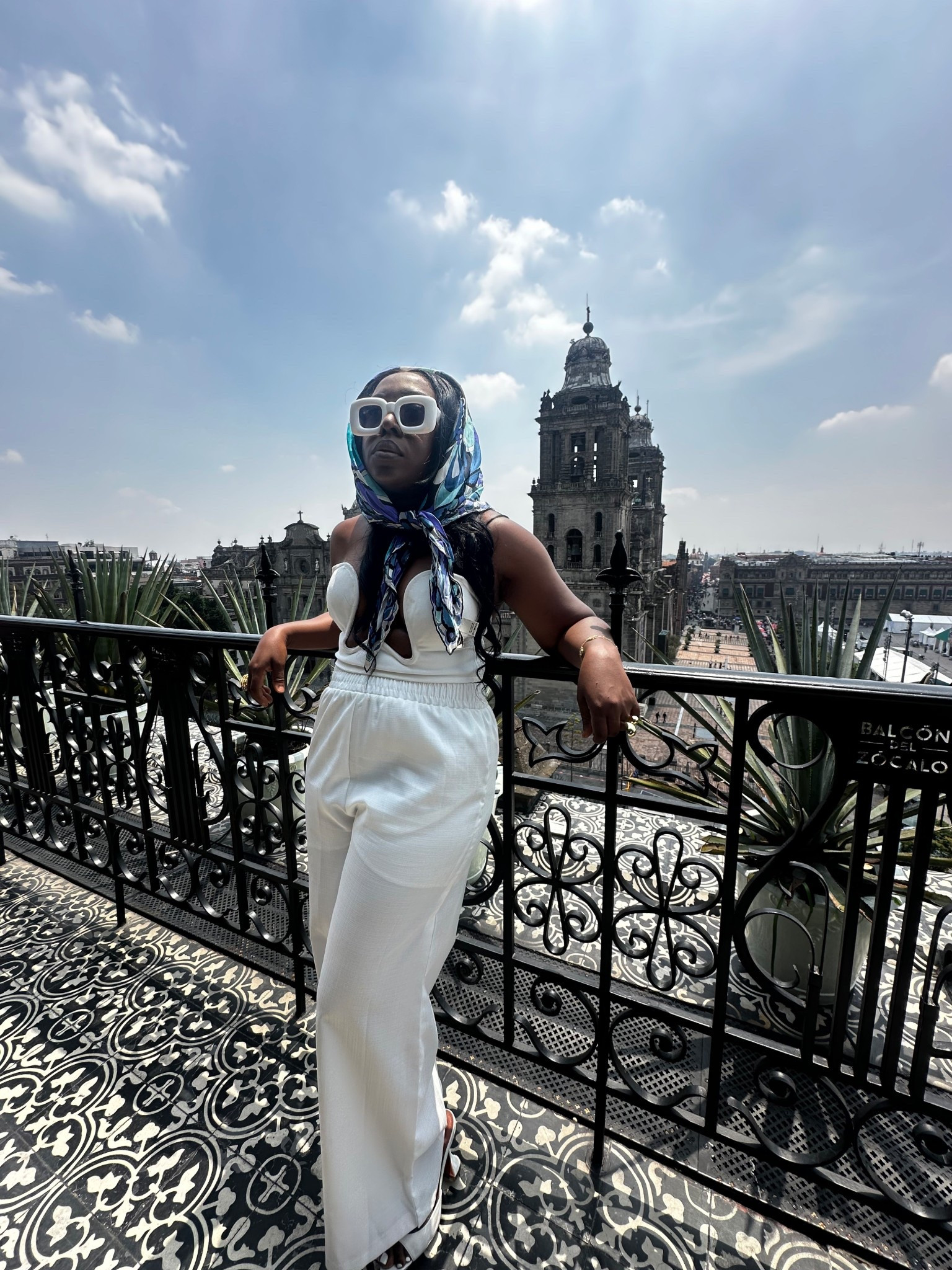 When the CDMX sun makes your skin glow #Allwhite 

#LTKMidsize #LTKStyleTip #LTKTravel