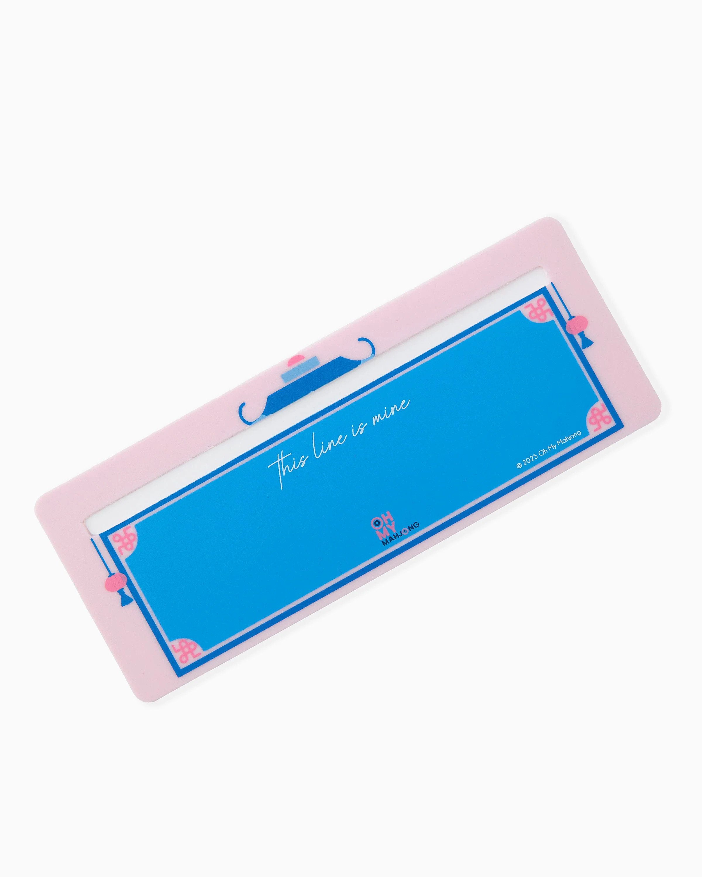 Light Pink Line Finder | Oh My Mahjong