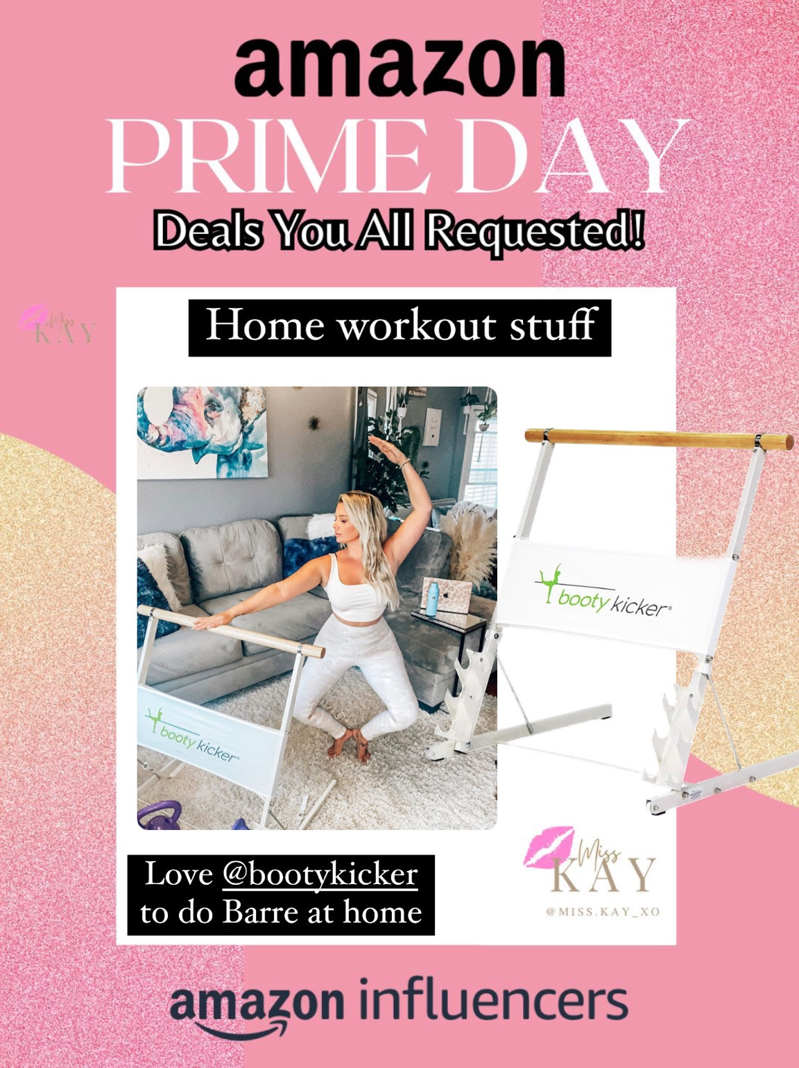 My at home workout favorite item is my booty kicker! I love doing my barre workouts at home. 

#LTKSaleAlert #LTKHome #LTKFindsUnder100