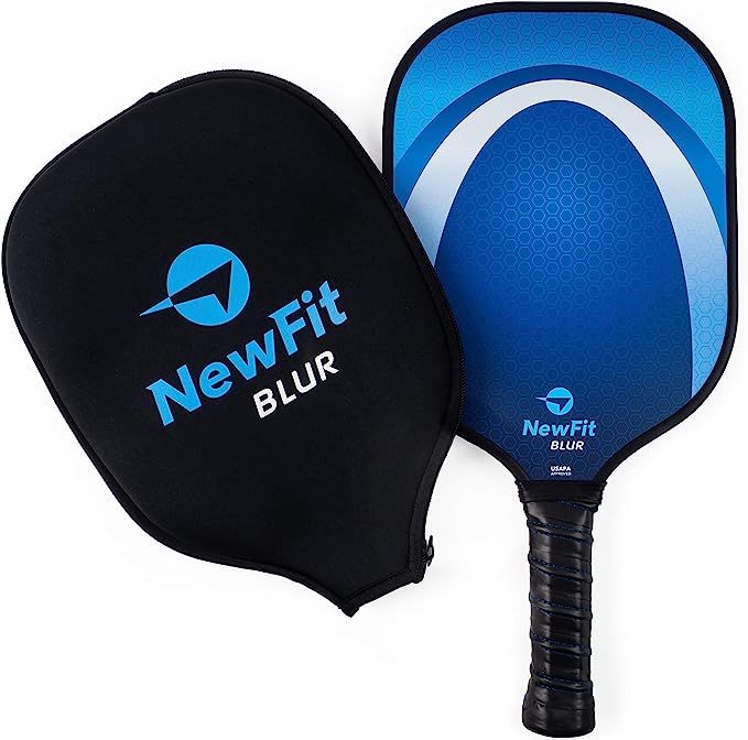 NewFit Blur Pickleball Paddle - USAPA Approved Premium Pickleball Paddles - Graphite Face & Honey... | Amazon (US)