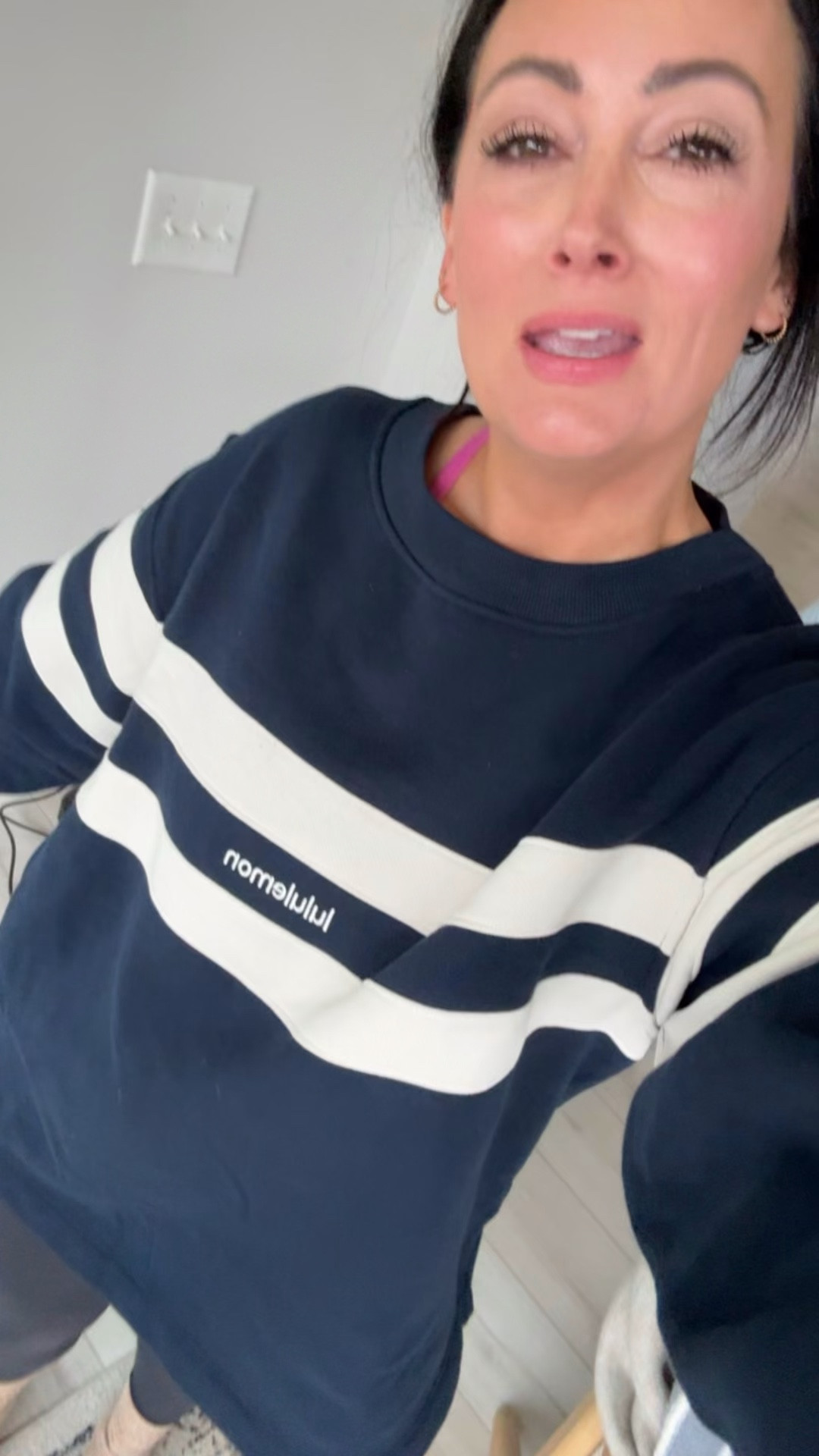 Wearing a small - runs oversized! Very comfy!

#LTKootd #LTKfitnessgoals #LTKgrwm