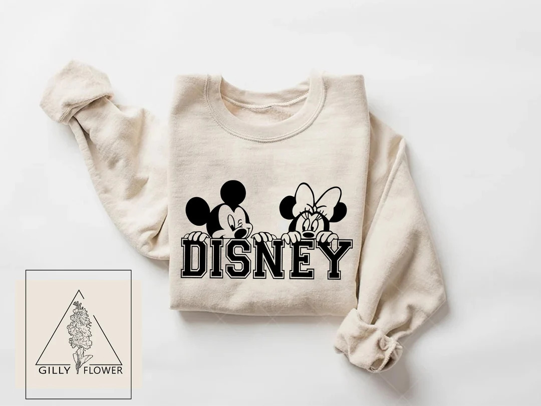 Vintage Mickey and Minnie Sweatshirt,gift for Couples,disney Trip Sweatshirt,disneyland Vacation ... | Etsy (US)