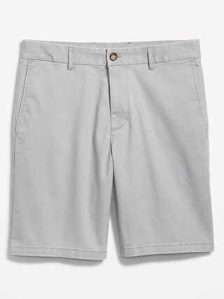 Slim Built-In Flex Rotation Chino Shorts for Men -- 9-inch inseam | Old Navy (US)