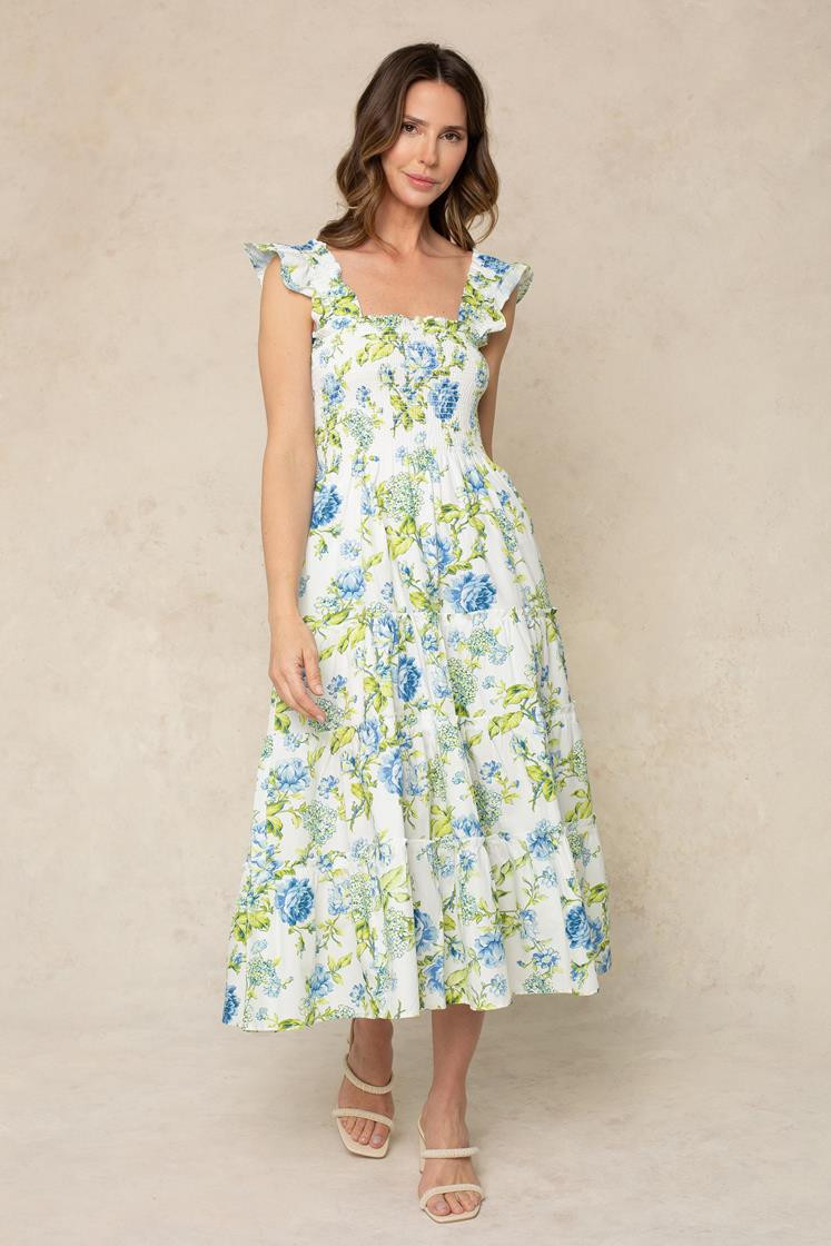 Calypso Smocked Maxi Dress | South Moon Under