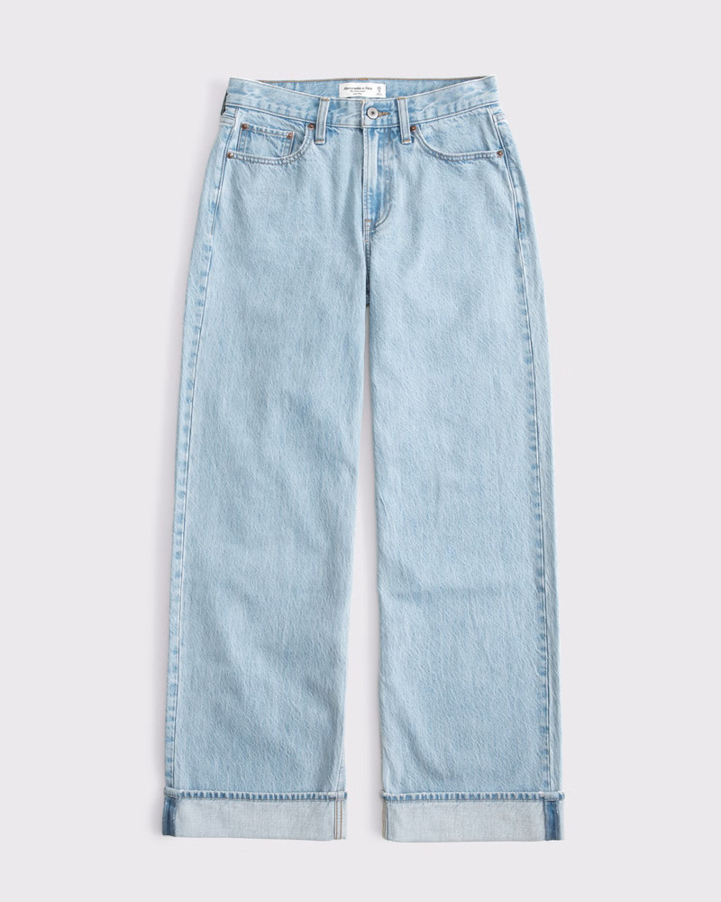 Low Rise Ultra Loose Jean | Abercrombie & Fitch (US)