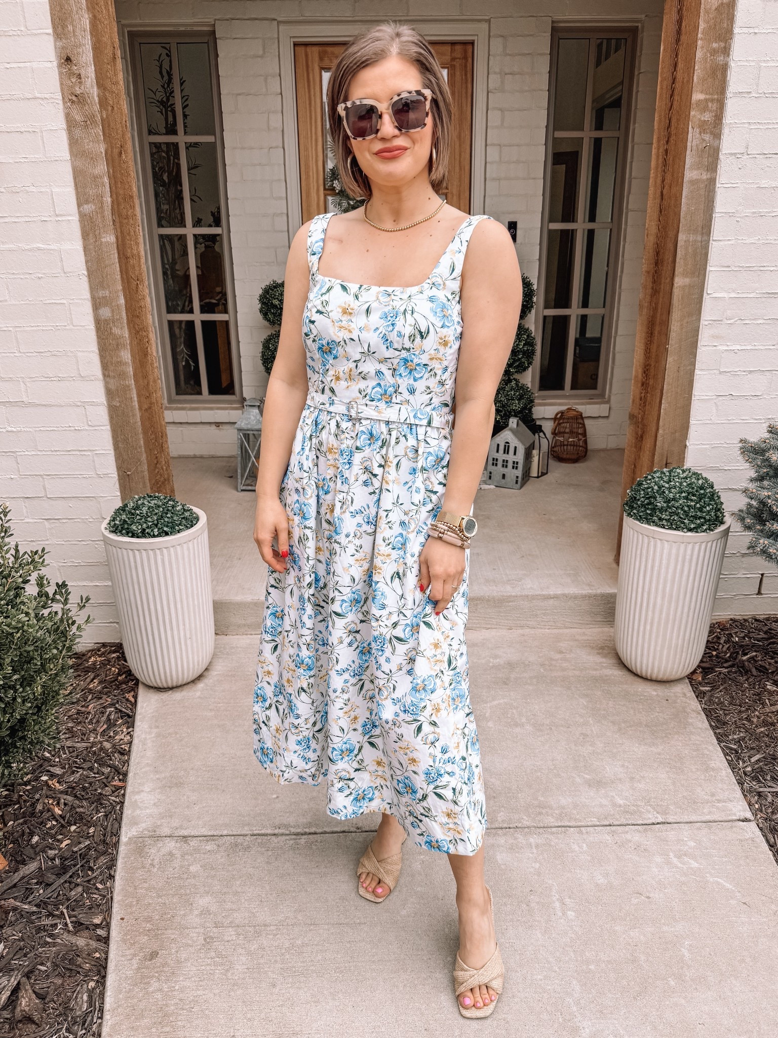 The cutest floral midi dress from Walmart! 

#LTKSeasonal #LTKootd #LTKOver40