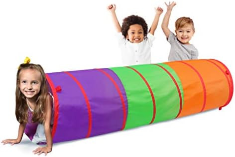 6 Foot Play Tunnel – Indoor Crawl Tube for Kids | Adventure Pop Up Toy Tent – Sunny Days Ente... | Amazon (US)