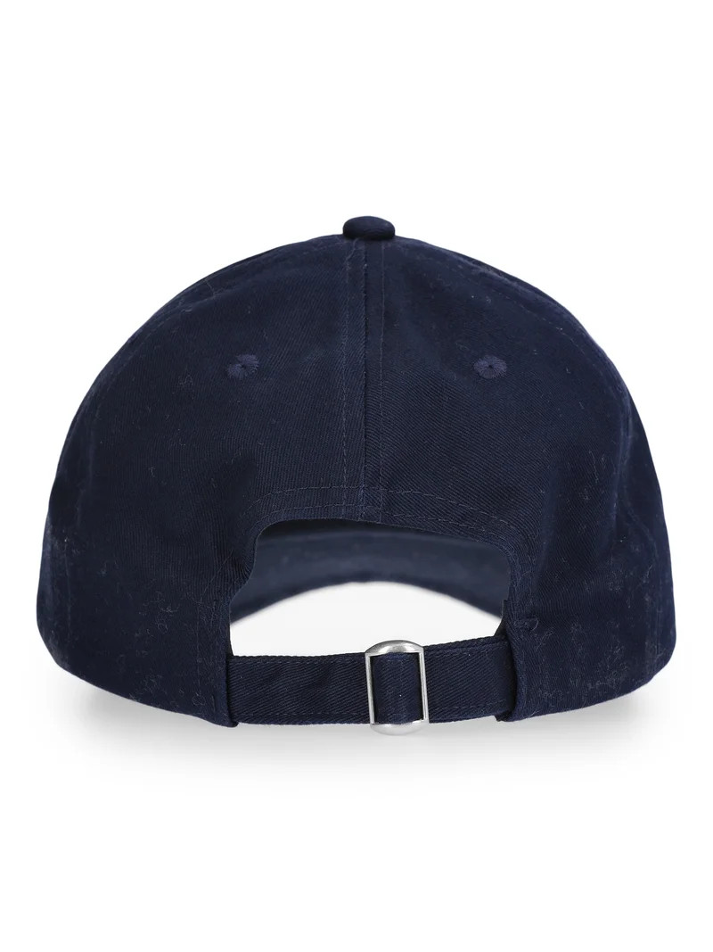 No Boundaries' Cotton Baseball Cap with Crest, Navy | Walmart (US)