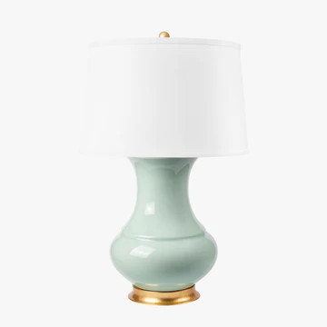 Thiri Pale Celadon Lamp | Dear Keaton