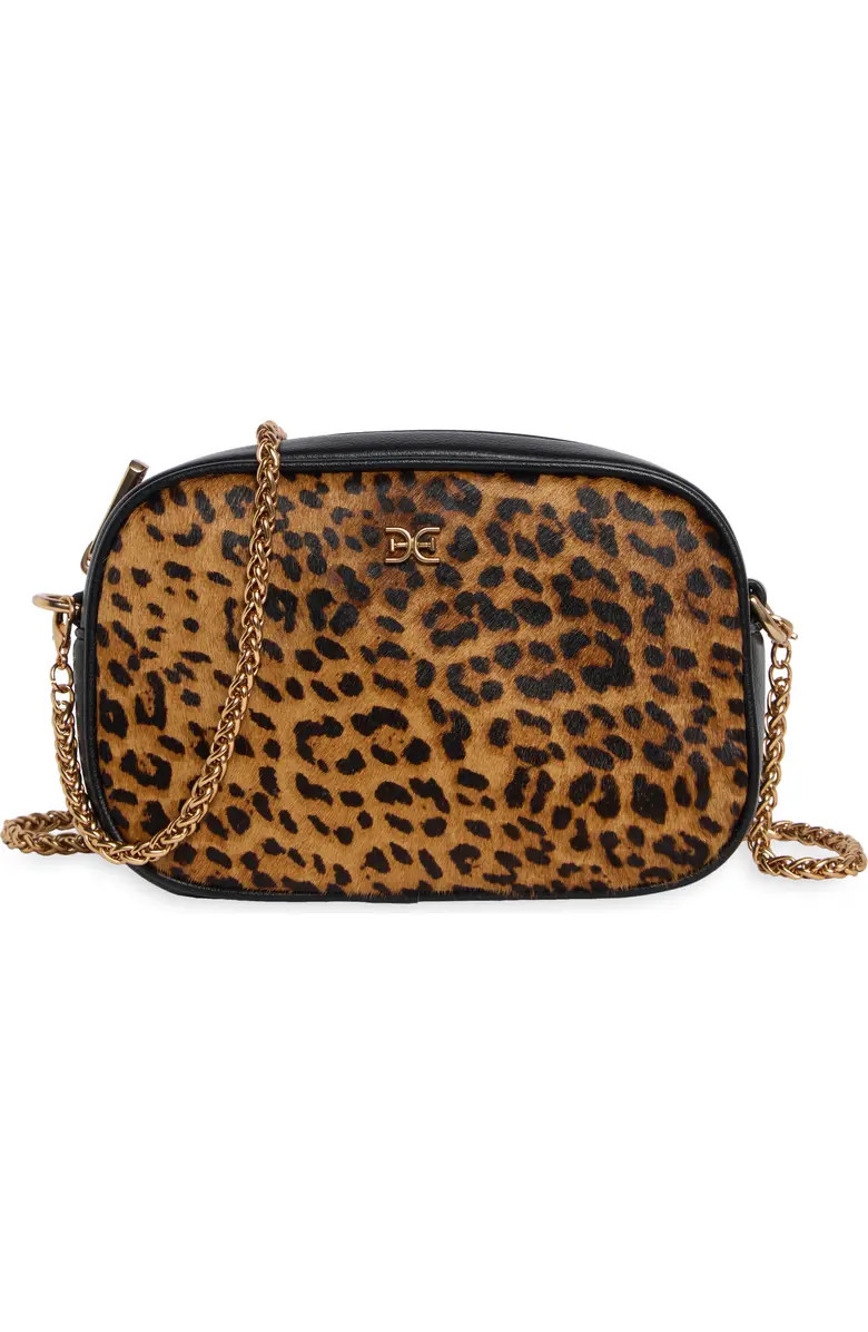 Nylie Genuine Calf Hair Leather Camera Bag | Nordstrom Rack