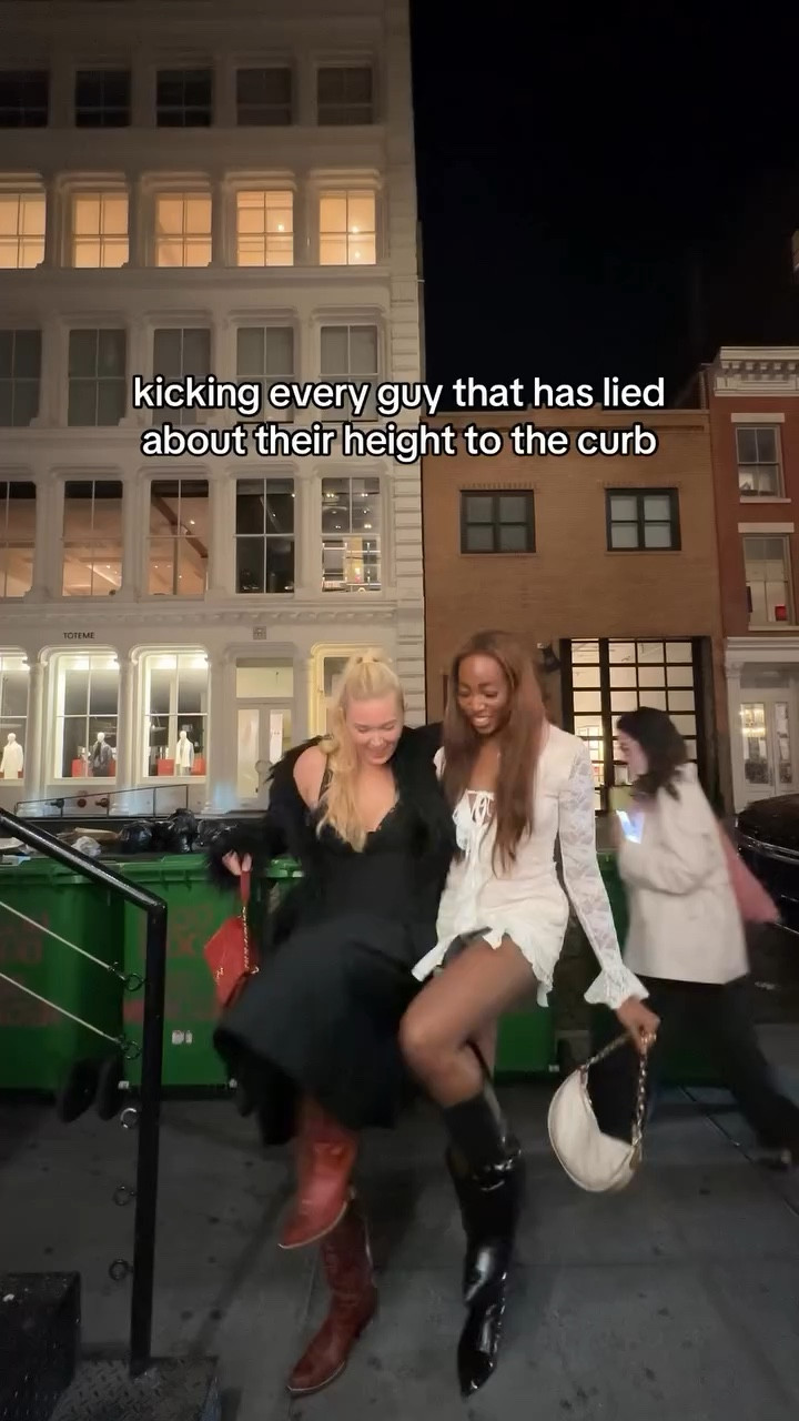 youre not 6 foot because IM 6 FOOT @madysenclarke 

#tallgirl #tallgirlproblems #tallgirl #nycdating #datingstories #nyc #nycgirls #nycgirl