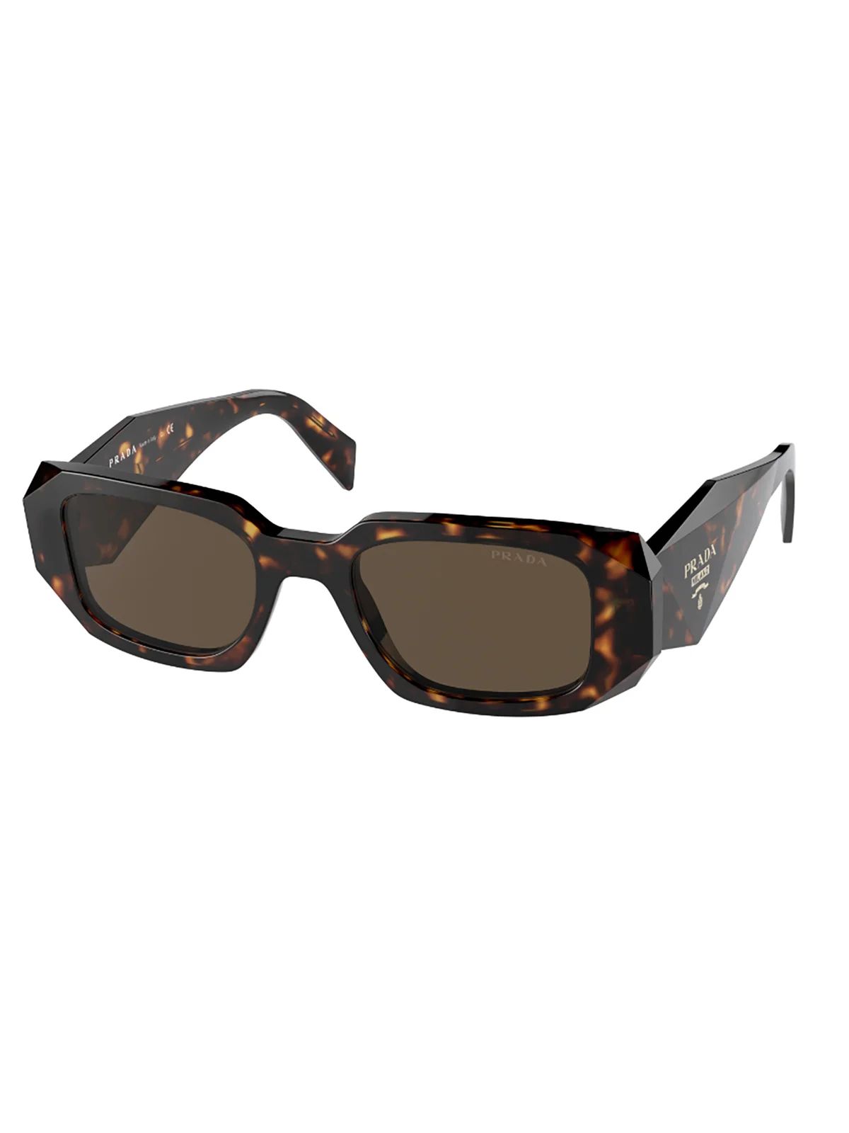 Prada Eyewear Rectangular Frame Sunglasses | Cettire Global