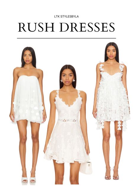 Sorority rush week mini dresses 🍸
-white mini dress
-graduation dress 
-semi 
-vacation outfit 
-summer dress

#LTKFindsUnder100 #LTKSeasonal #LTKStyleTip