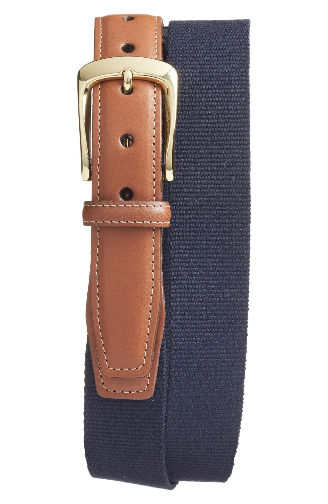 Men's Big & Tall Torino European Surcingle Belt, Size 46 - Navy | Nordstrom