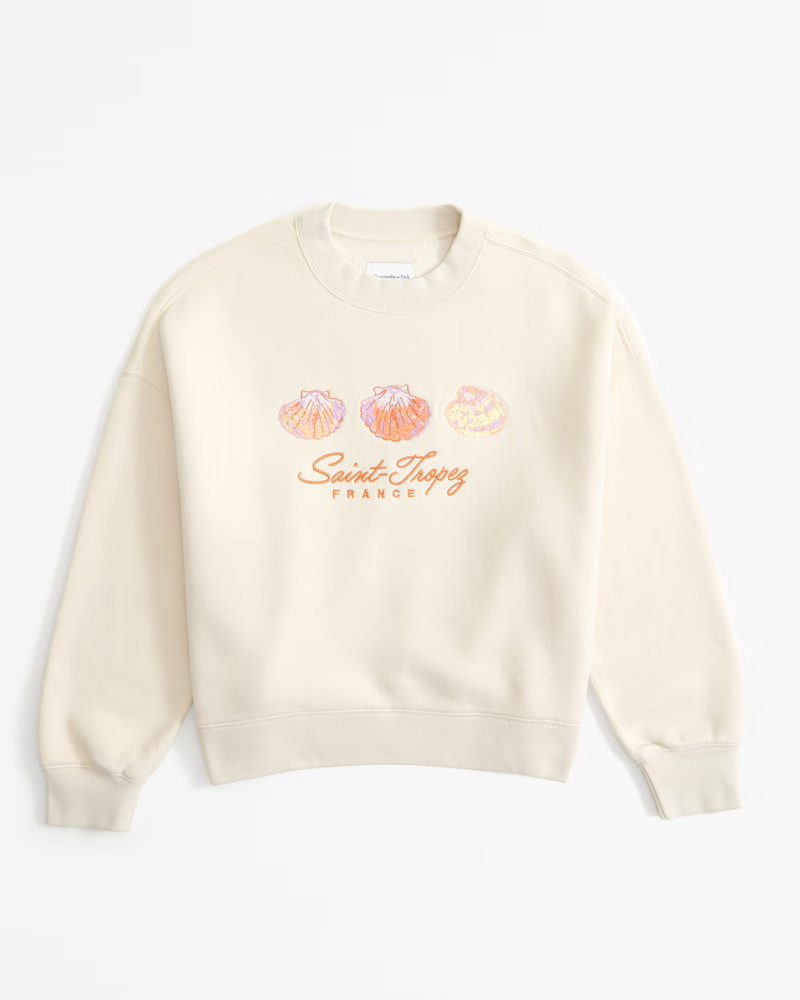 Beach Destination Classic Sunday Crew | Abercrombie & Fitch (US)