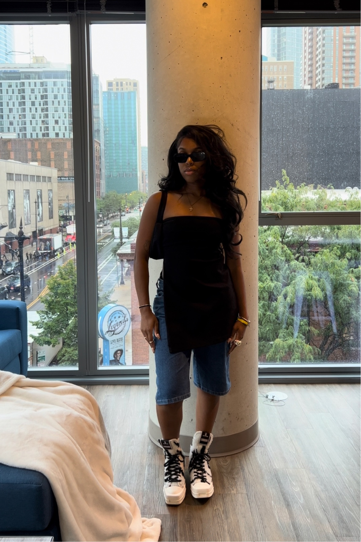 top is a dress from zara