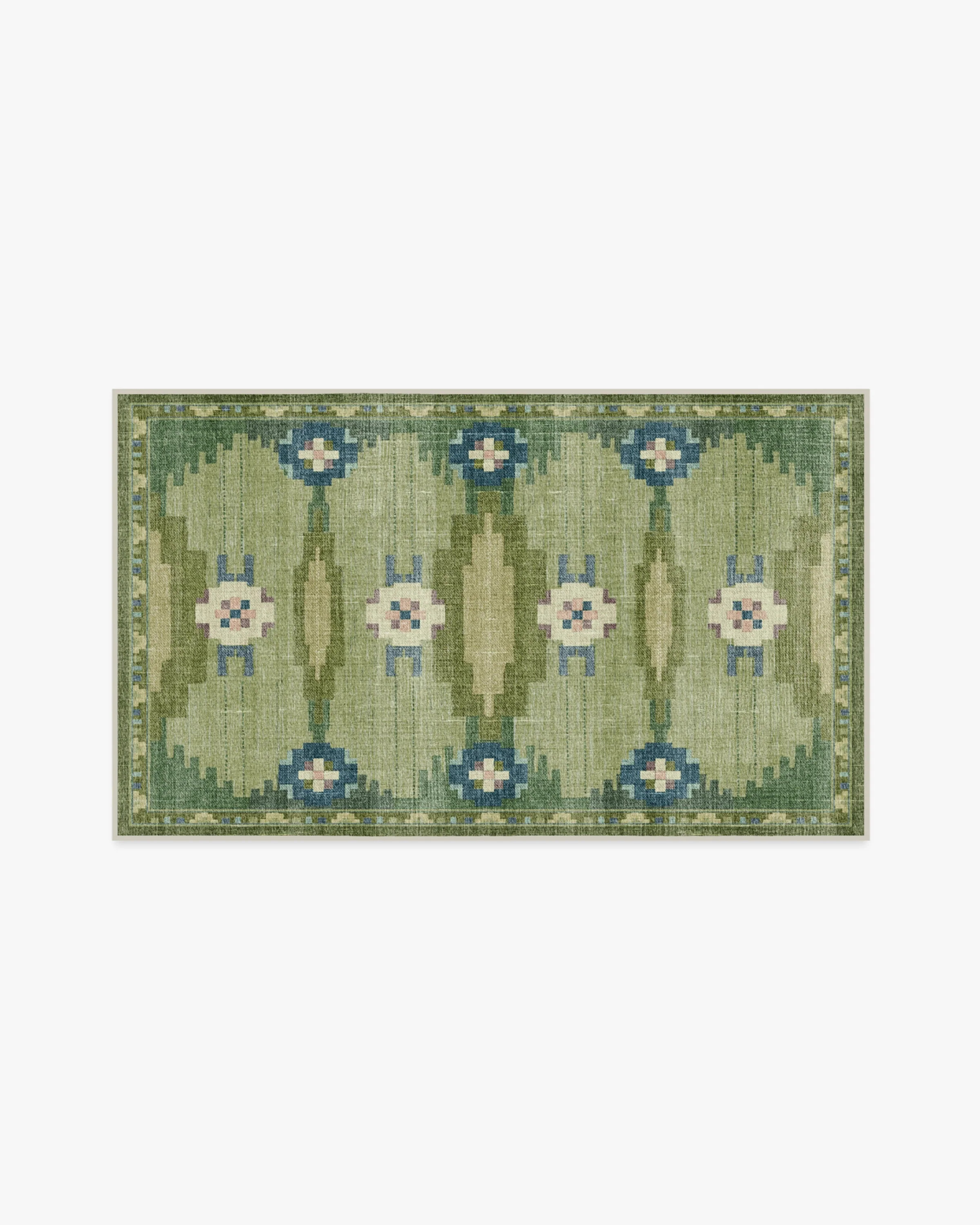 Annika Green Rug | Ruggable