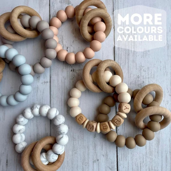 Ethan Rattle Toy Ring  Rattle  Sensory  Sensory Toys  - Etsy | Etsy (US)