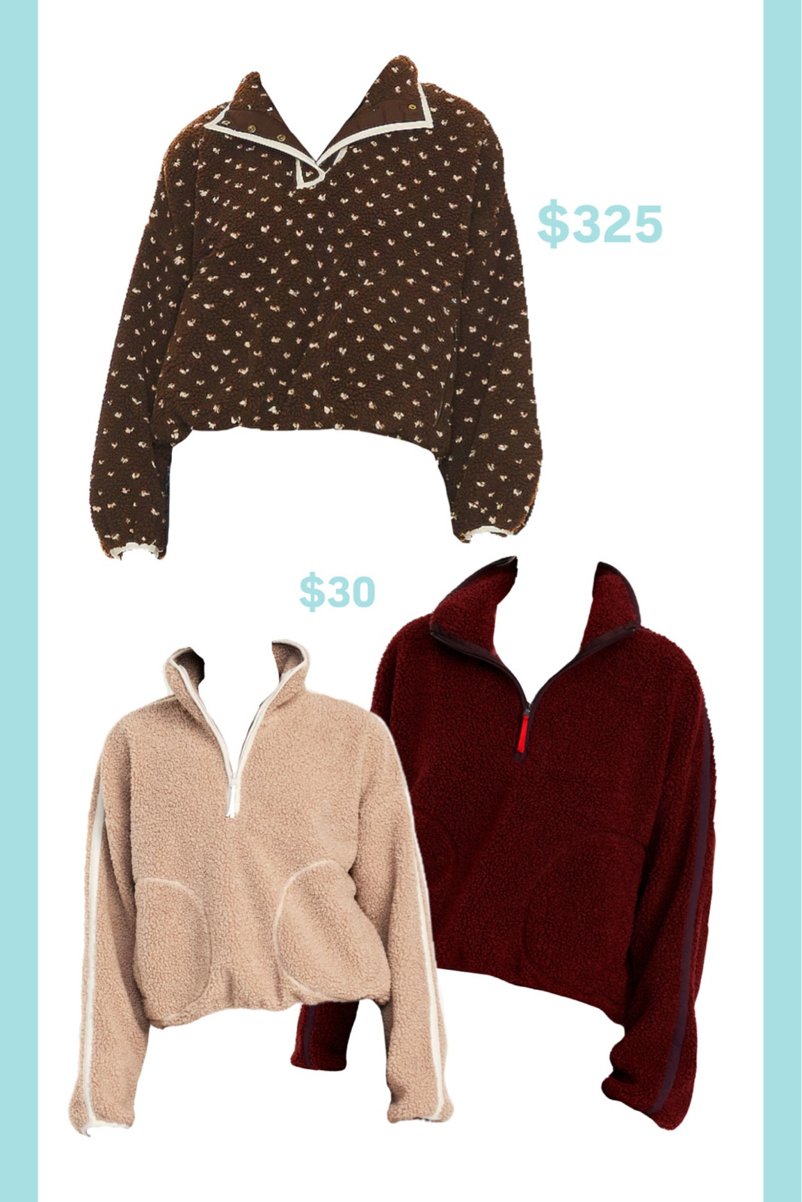 PRICE SWAP : FLEECE JACKETS 