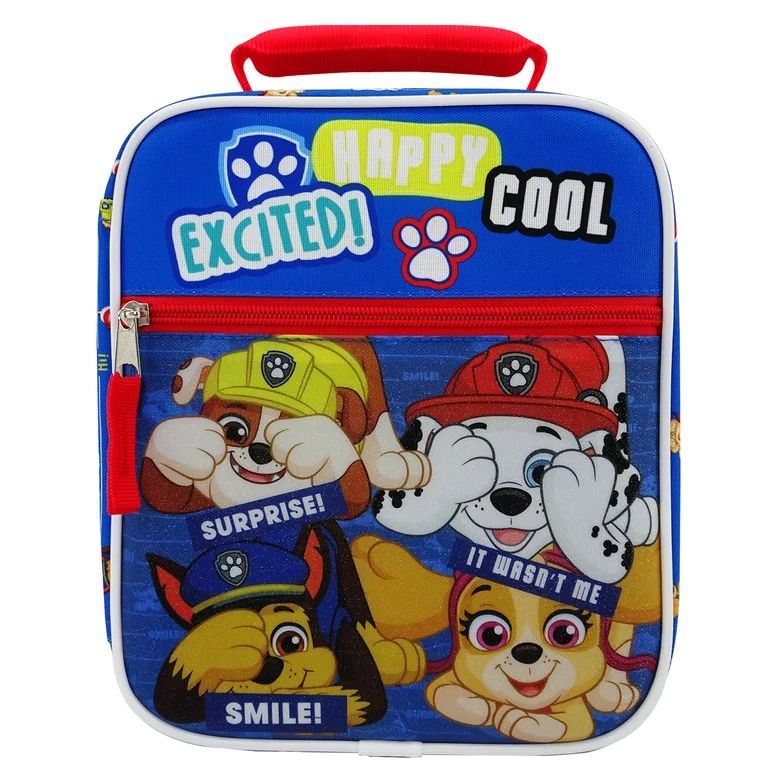 Nickelodeon Kid's Paw Patrol Insulated Reusable Lunch Bag for Boys | Walmart (US)