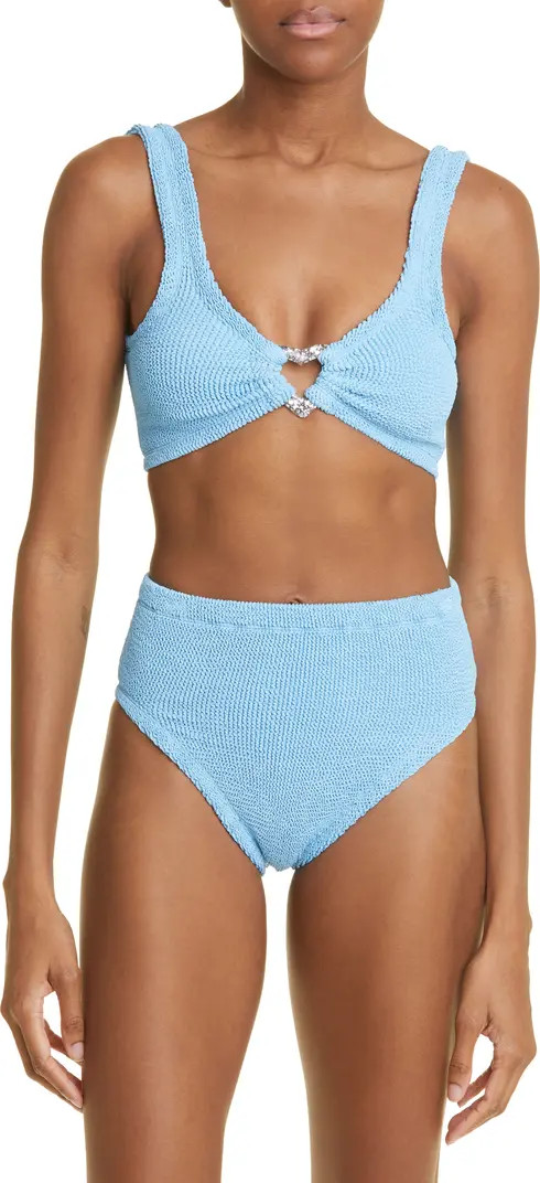 Jessica Heart Clasp Two-Piece Swimsuit | Nordstrom