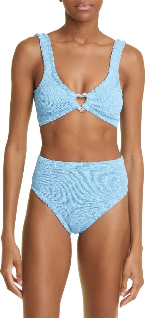 Jessica Heart Clasp Two-Piece Swimsuit | Nordstrom