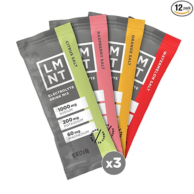 LMNT Zero-Sugar Electrolytes - Variety Salt - Hydration Powder Packets | No Artificial Ingredient... | Amazon (US)