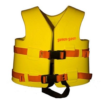 TRC Recreation Super Soft USCG Childs Foam Swim Vest, Small, Yellow | Target