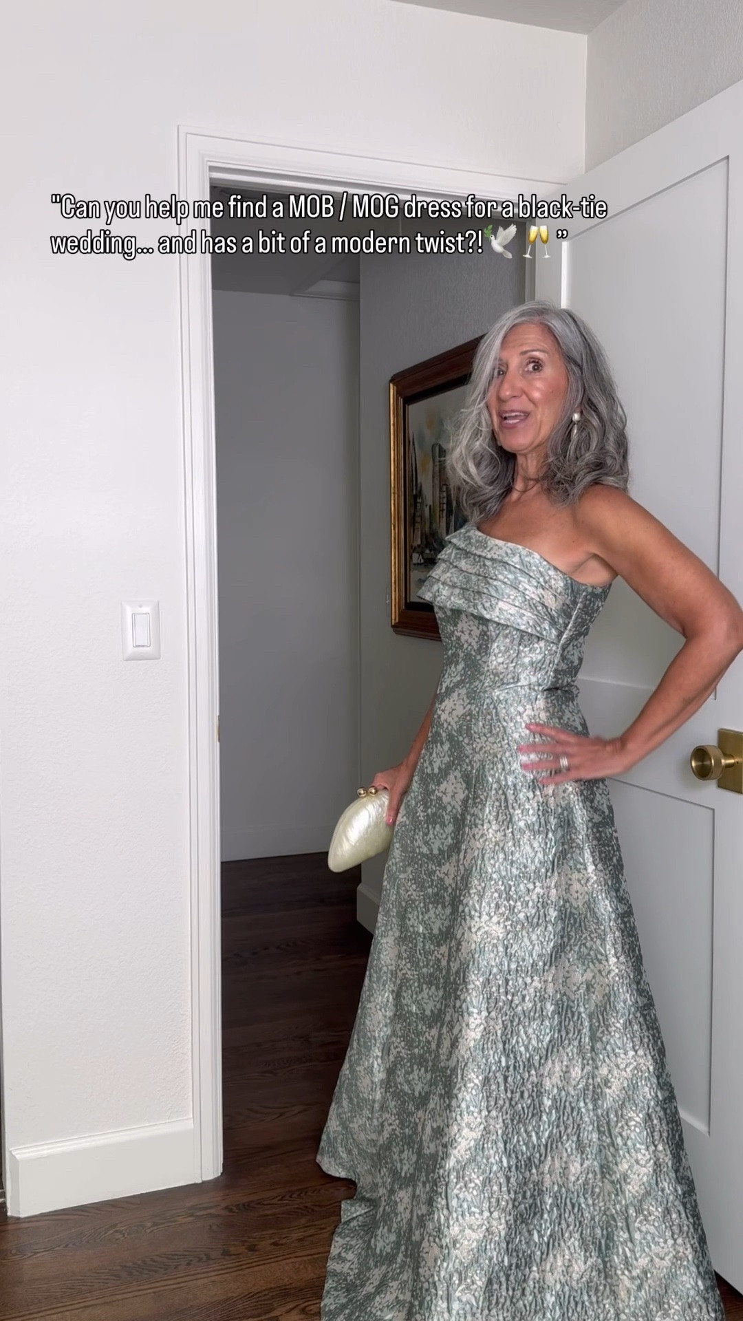 🥂 Mother of the Bride and Wedding Guest Dresses

This sage and silver brocade off-shoulder ballgown has a structured folded neckline that frames beautifully and a full A-line skirt that sweeps and photographs with total regal elegance from the first toast to the final dance.

Save this for your next invitation and share it with a friend who’s shopping. 💌

Sizing | 5’4½” | 133 | medium or 6

Wedding Guest Dress | Fashion over 50 | Mother of the Bride | Mother of the Groom | Black Tie | Formal Gown | Summer Wedding | Dresses to Hide Belly | Special Occasion

#LTKSeasonal #LTKOver40 #LTKWedding