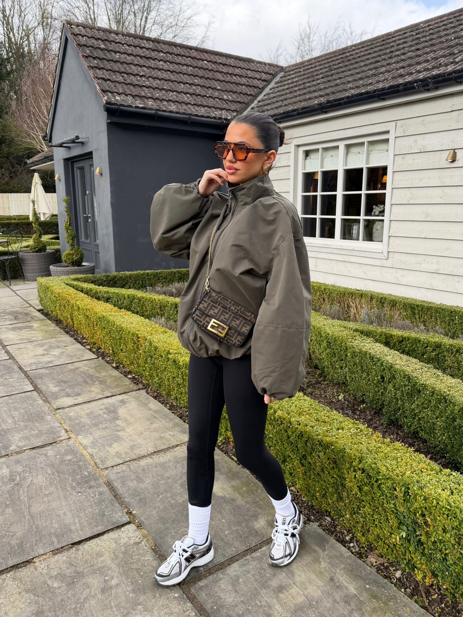 Outfit of the day 🤎🫶🏼 

Picked up this jacket recently and just love it!! The high neck and balloons sleeves are gorge -  comes in 3 colours too!!



#LTKuk #LTKspring #LTKeurope