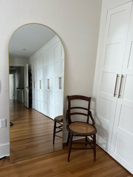 Finally found a sleek full length mirror that’s both tall AND wide enough! 

#LTKhome #LTKmidsize #LTKstyletip