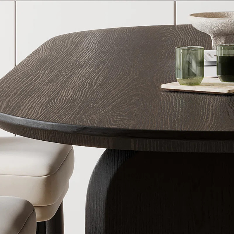 Stockham 71" L Modern Oval Dining Table | Wayfair North America