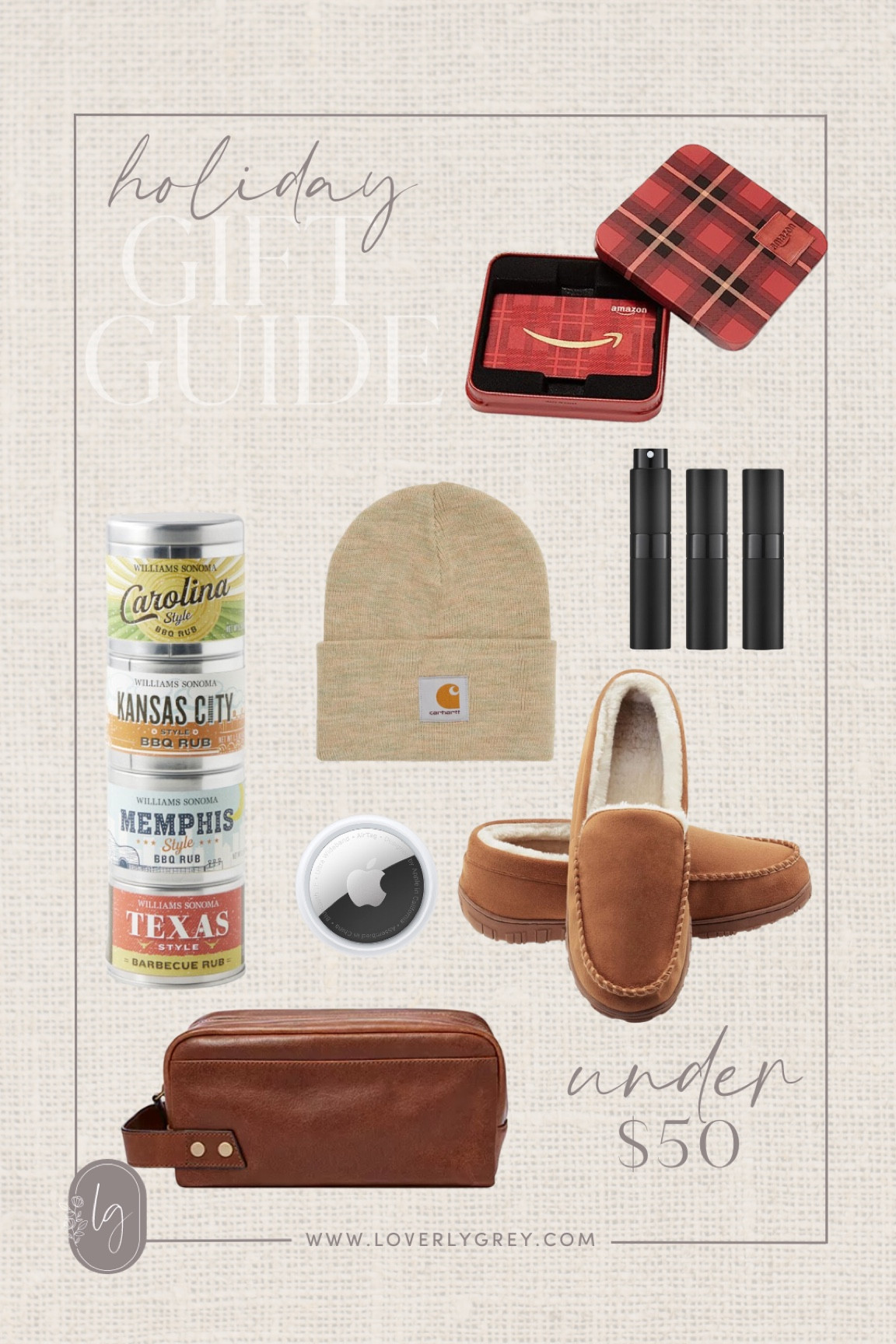 Men’s gift guide under $50! Great stocking stuffer ideas 👏

Loverly Grey, Amazon gifts 

#LTKfindsunder50 #LTKGiftGuide #LTKmens