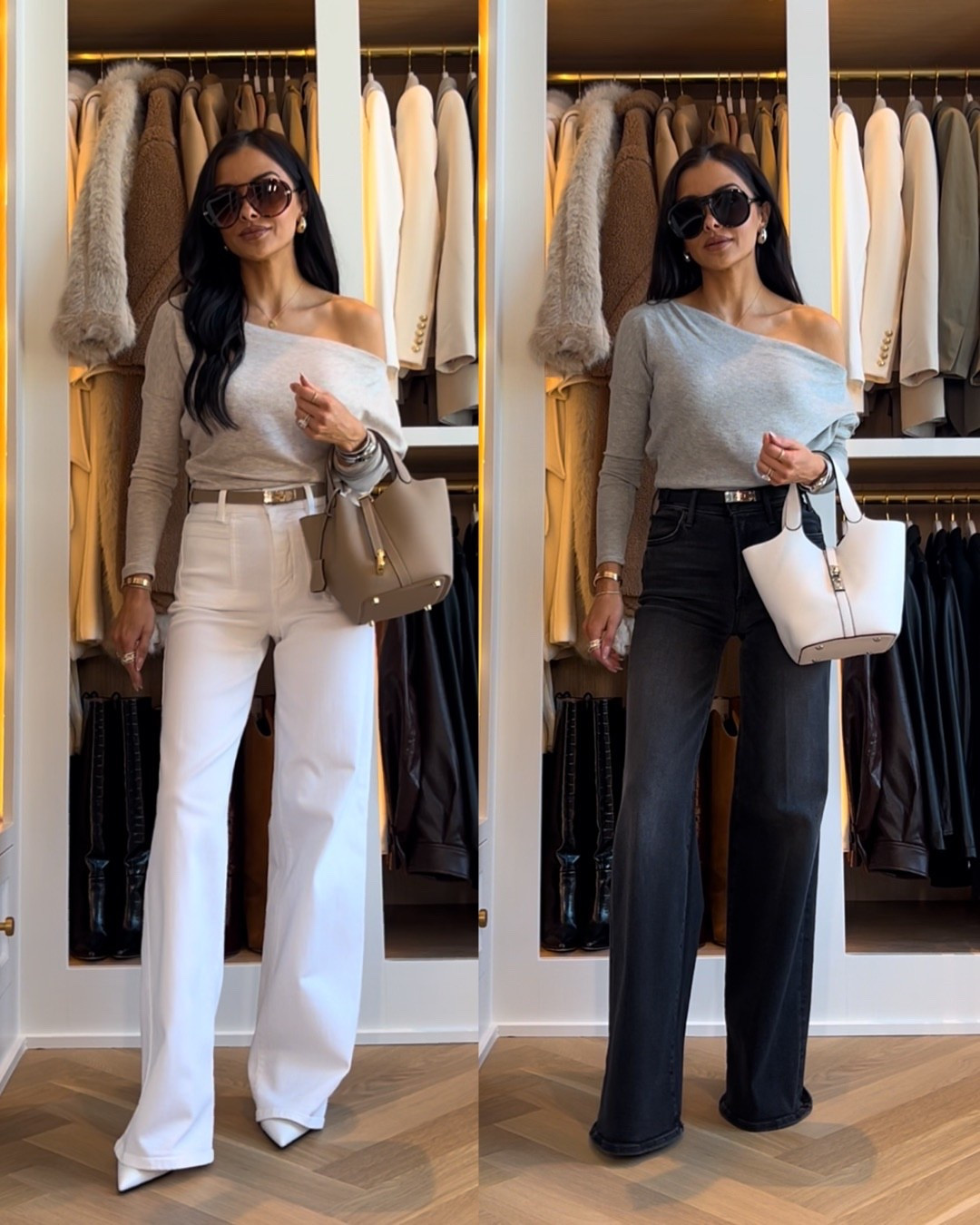 Spring styling made simple! This Zara off-the-shoulder top is under $40 and gives that effortless, feminine feel while still looking polished. Paired with crisp white denim and elevated accessories, it’s the kind of outfit that feels chic, fresh, and perfect for the season.

Zara off the shoulder top – Size XS
Frame white denim – wearing size 24
Mother denim options linked
Amazon designer inspired handbag
Amazon Hermes inspired belt

miamiamine Zara spring outfit off the shoulder top under $40 Frame white denim Mother denim Amazon designer inspired handbag Hermes inspired belt chic spring style elevated everyday look feminine casual outfit

#LTKOver40 #LTKWorkwear #LTKPetite