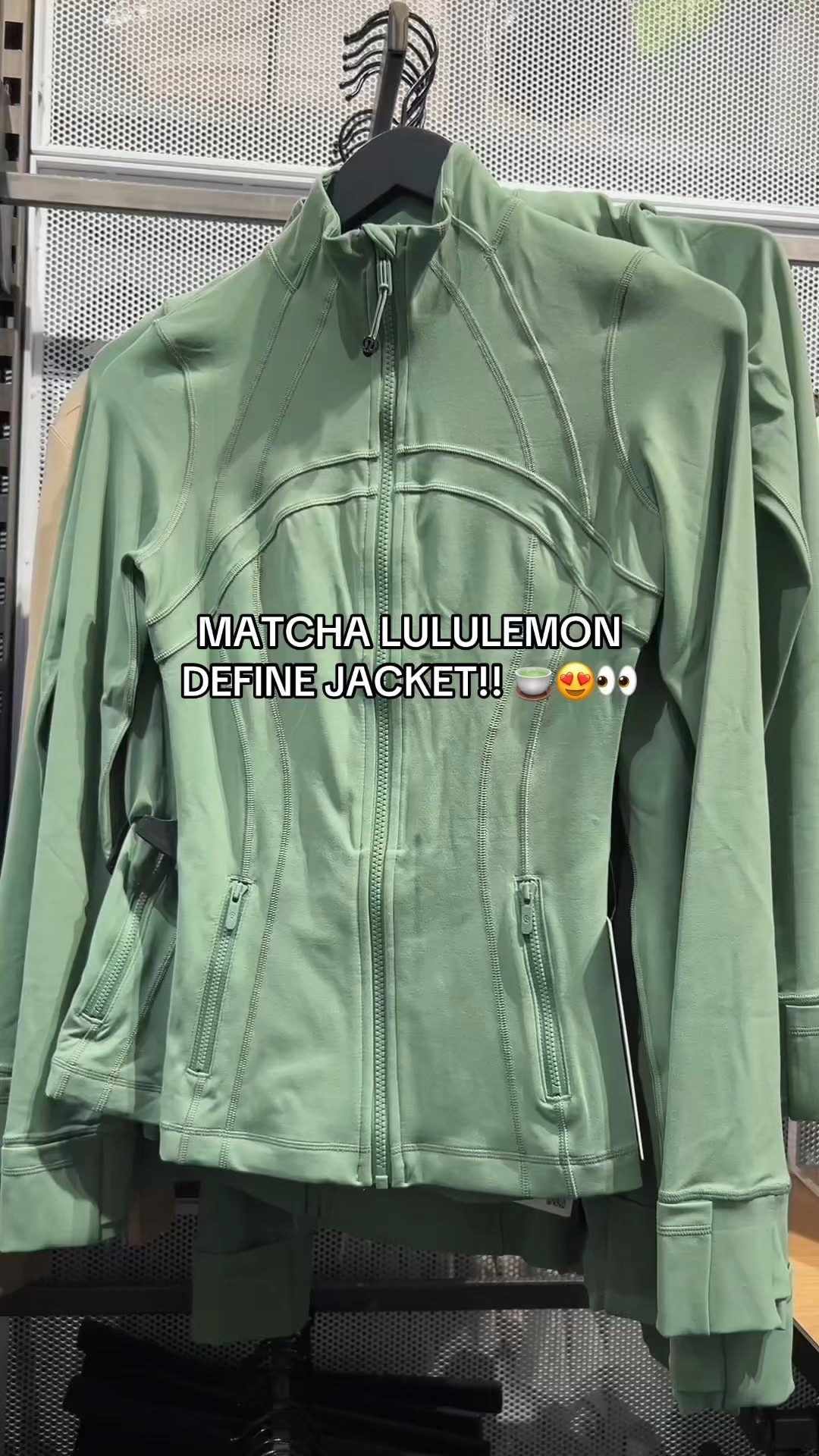 Lululemon define jacket in a beautiful matcha color!😍

#lululemon #workout #active #gym #jacket #yoga #casual #everyday 

#LTKStyleTip #LTKWatchNow #LTKActive