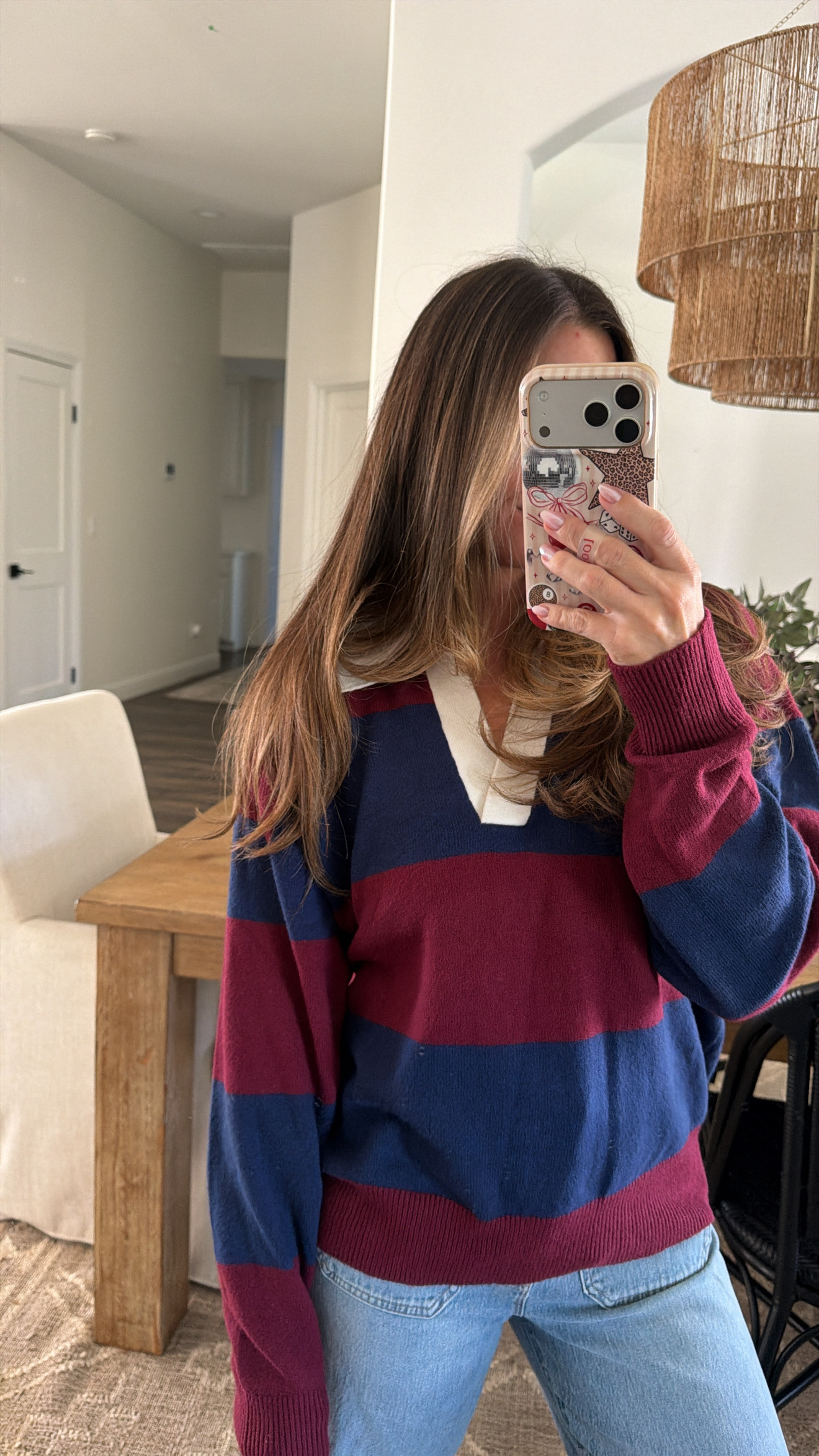 Both the top and jeans are now 50% off!! Loving the rugby look

sale alert, fall outfits, fall fashion haul, j crew, sweater, denim, jeans, britt horton 

 #LTKootd #LTKSaleAlert