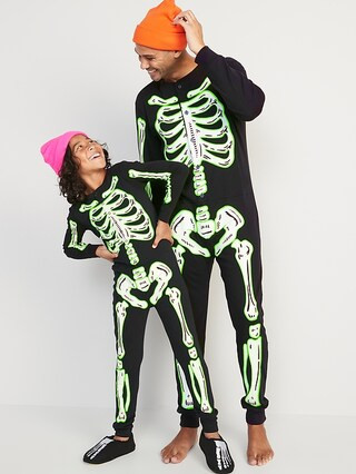 Matching Halloween One-Piece Pajamas for Men | Old Navy (US)